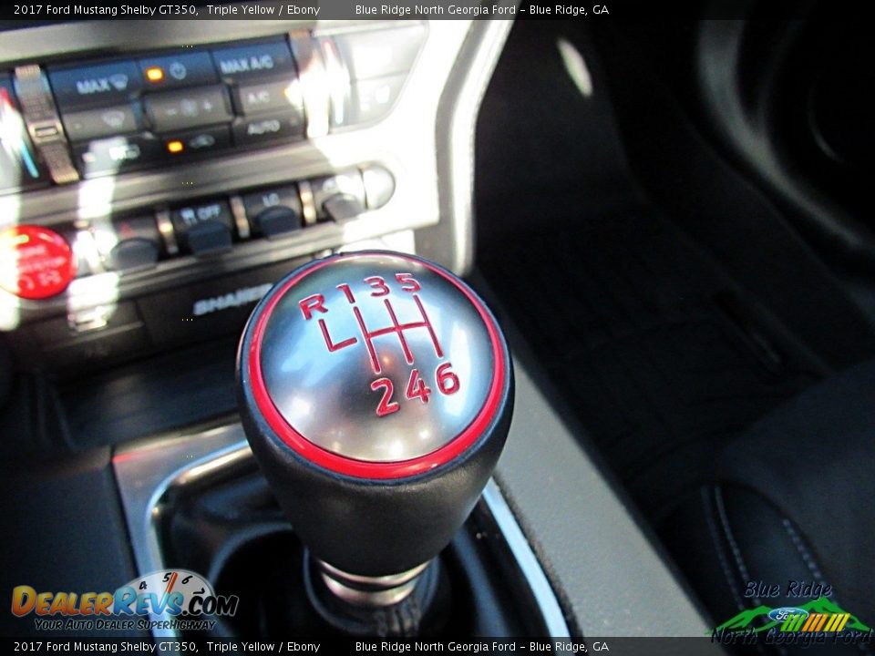 2017 Ford Mustang Shelby GT350 Triple Yellow / Ebony Photo #26