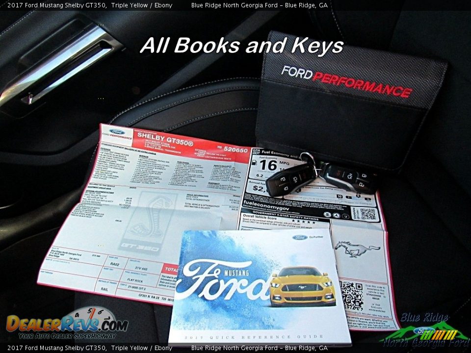 2017 Ford Mustang Shelby GT350 Triple Yellow / Ebony Photo #27