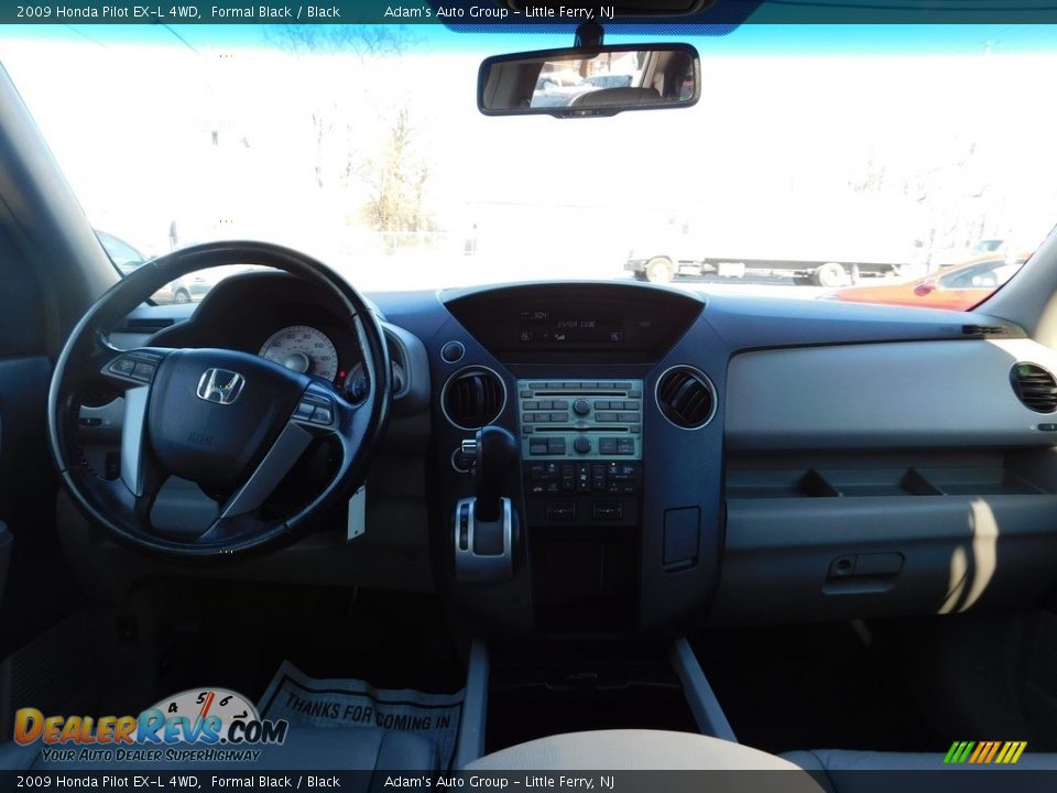 2009 Honda Pilot EX-L 4WD Formal Black / Black Photo #35