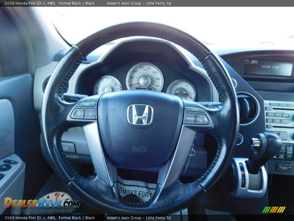 2009 Honda Pilot EX-L 4WD Formal Black / Black Photo #36