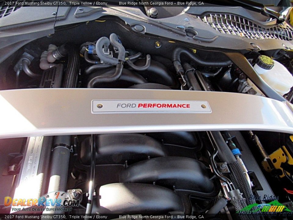 2017 Ford Mustang Shelby GT350 Triple Yellow / Ebony Photo #32