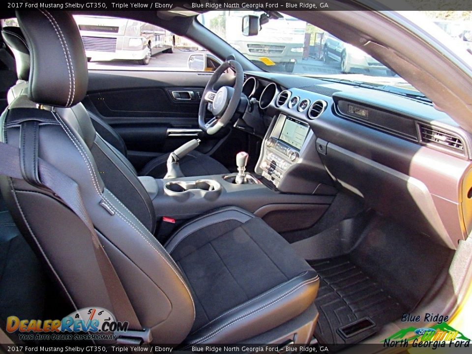 2017 Ford Mustang Shelby GT350 Triple Yellow / Ebony Photo #35