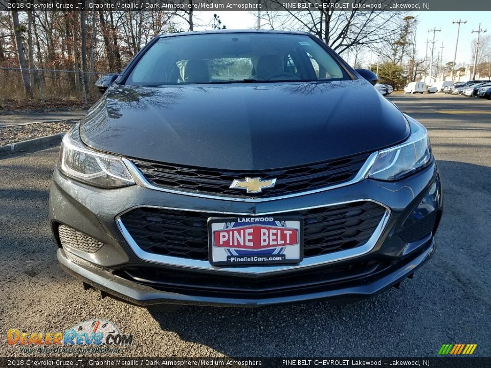 2018 Chevrolet Cruze LT Graphite Metallic / Dark Atmosphere/Medium Atmosphere Photo #2