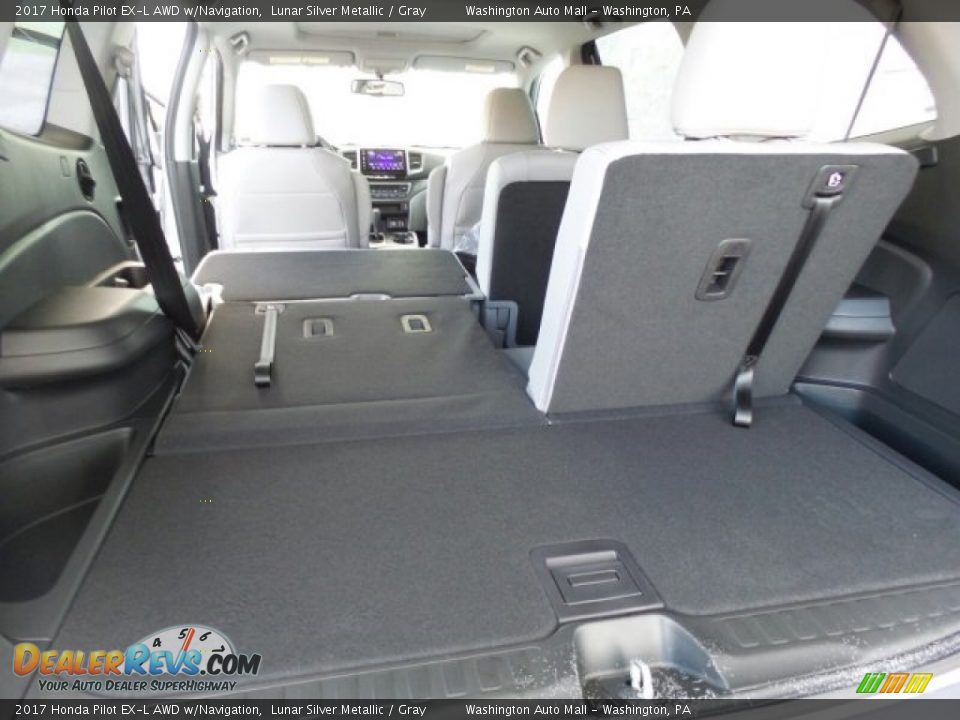 2017 Honda Pilot EX-L AWD w/Navigation Lunar Silver Metallic / Gray Photo #13