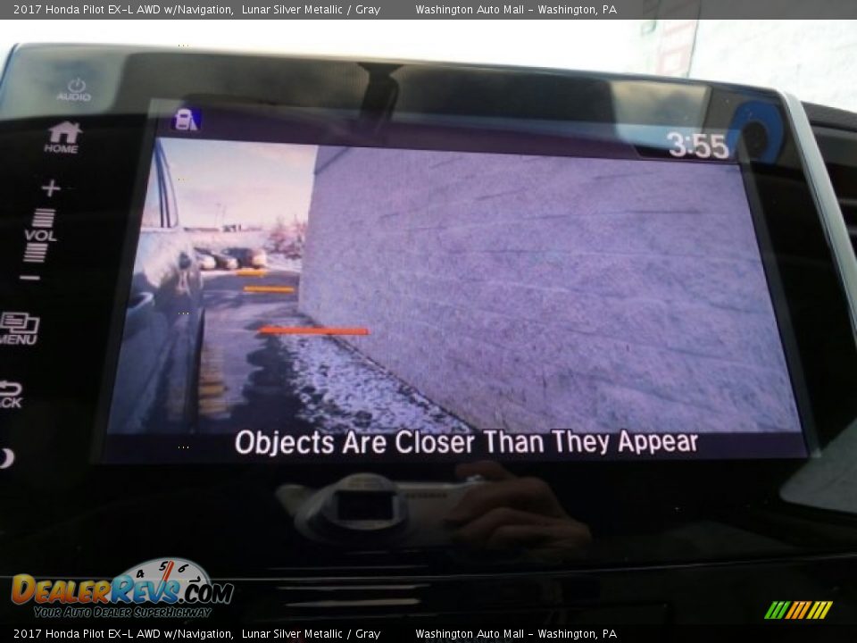 2017 Honda Pilot EX-L AWD w/Navigation Lunar Silver Metallic / Gray Photo #23