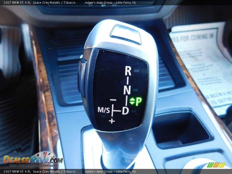 2007 BMW X5 4.8i Space Grey Metallic / Tobacco Photo #35