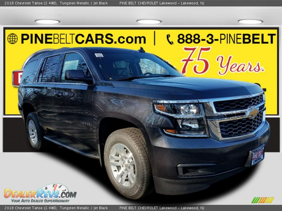 2018 Chevrolet Tahoe LS 4WD Tungsten Metallic / Jet Black Photo #1