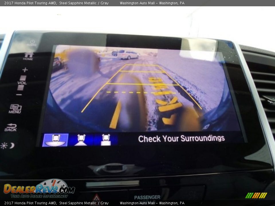 2017 Honda Pilot Touring AWD Steel Sapphire Metallic / Gray Photo #30