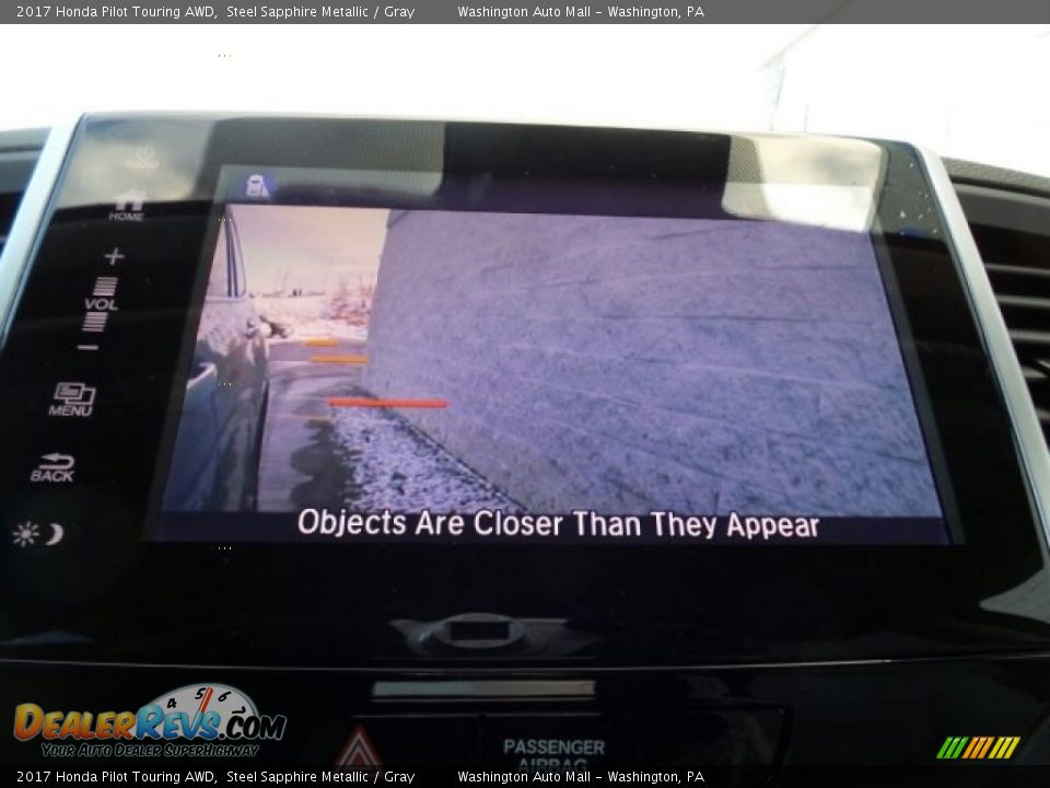 2017 Honda Pilot Touring AWD Steel Sapphire Metallic / Gray Photo #31