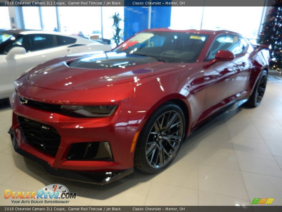 2018 Chevrolet Camaro ZL1 Coupe Garnet Red Tintcoat / Jet Black Photo #1