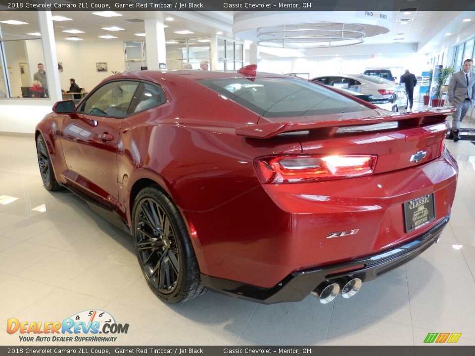 2018 Chevrolet Camaro ZL1 Coupe Garnet Red Tintcoat / Jet Black Photo #5