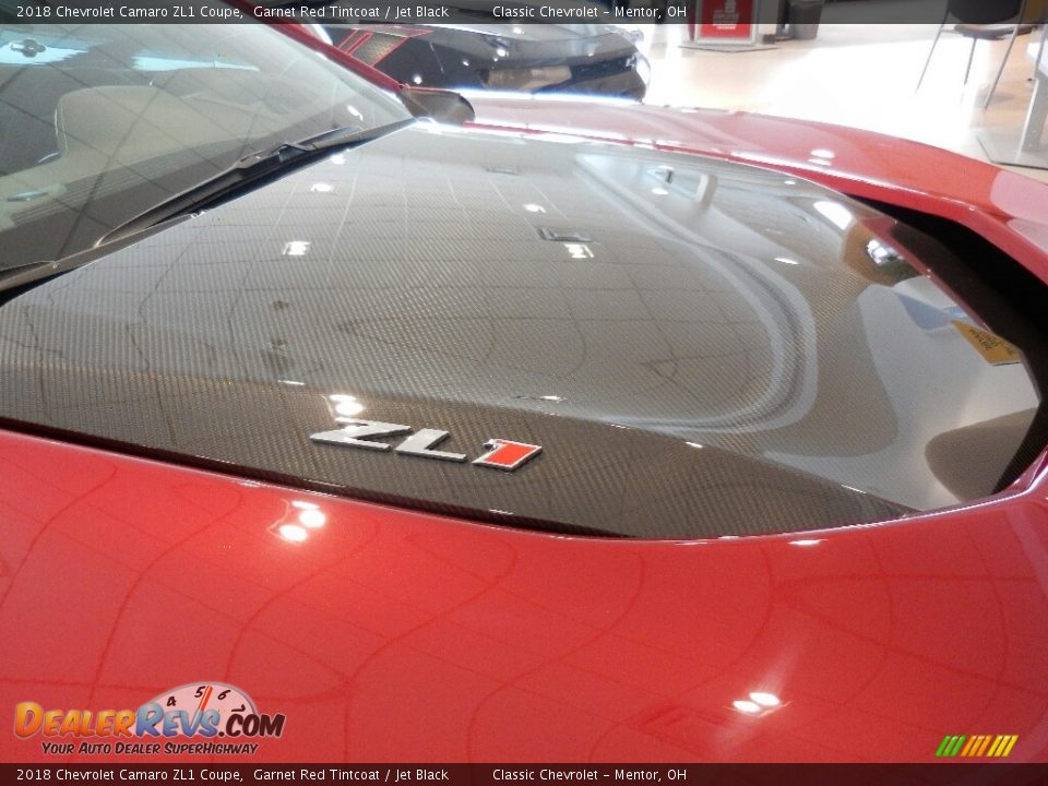 2018 Chevrolet Camaro ZL1 Coupe Garnet Red Tintcoat / Jet Black Photo #7