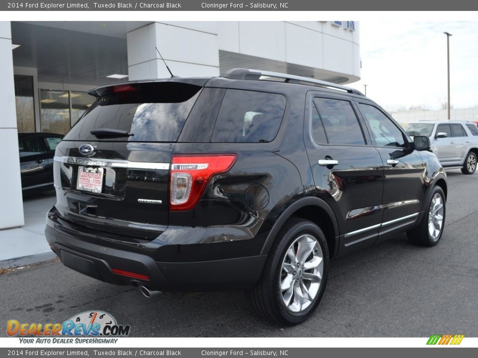 2014 Ford Explorer Limited Tuxedo Black / Charcoal Black Photo #3