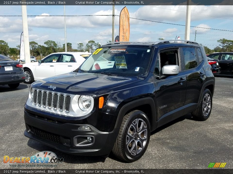 Front 3/4 View of 2017 Jeep Renegade Limited Photo #1