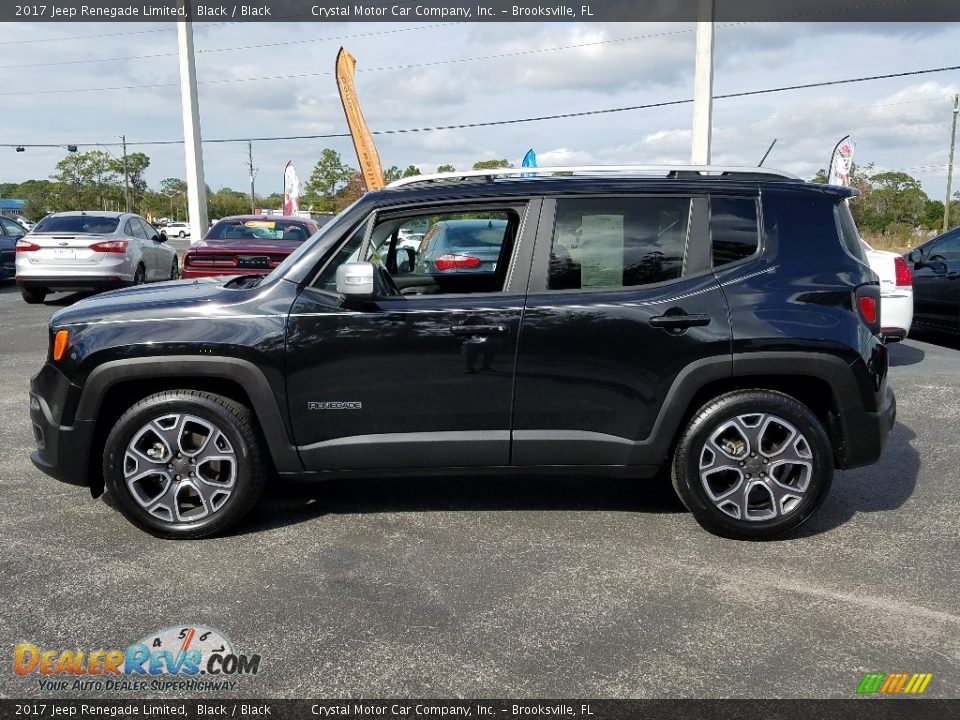 Black 2017 Jeep Renegade Limited Photo #2