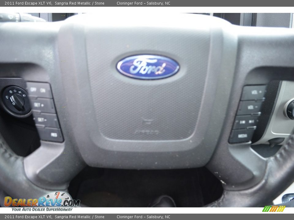 2011 Ford Escape XLT V6 Sangria Red Metallic / Stone Photo #19