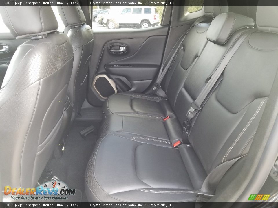 2017 Jeep Renegade Limited Black / Black Photo #10
