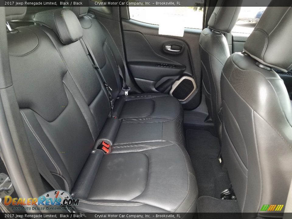 Rear Seat of 2017 Jeep Renegade Limited Photo #11