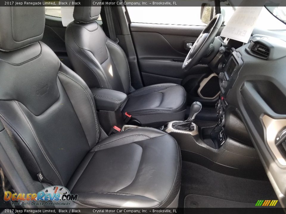 Front Seat of 2017 Jeep Renegade Limited Photo #12