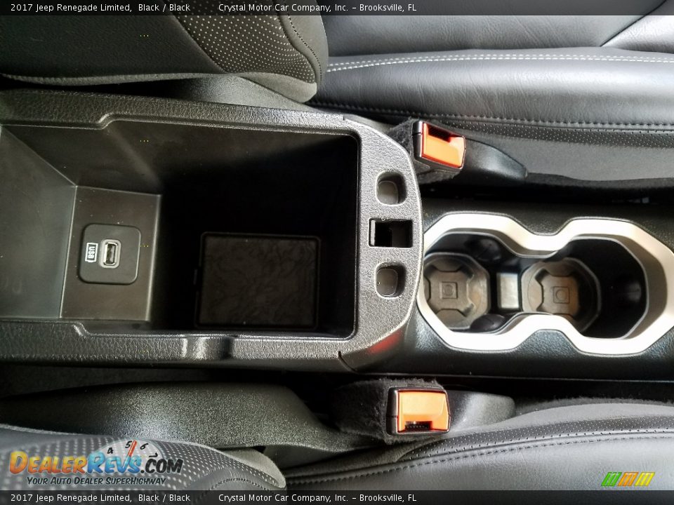 2017 Jeep Renegade Limited Black / Black Photo #18