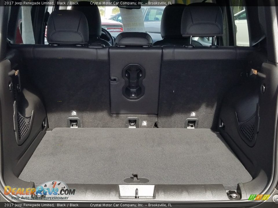 2017 Jeep Renegade Limited Black / Black Photo #19