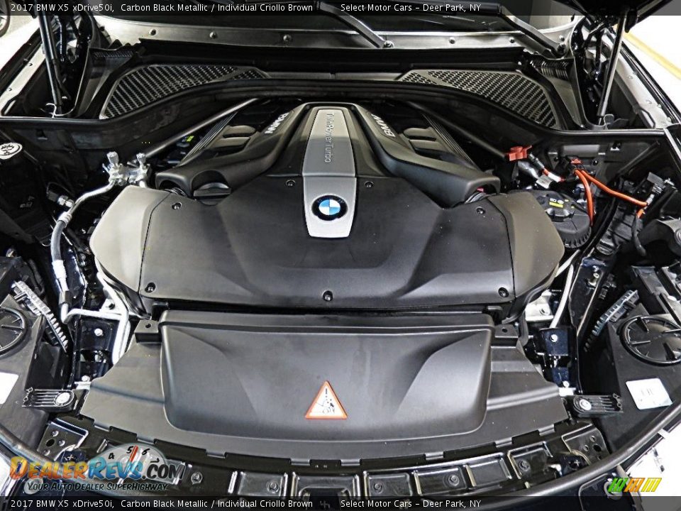 2017 BMW X5 xDrive50i 4.4 Liter TwinPower Turbocharged DOHC 32-Valve VVT V8 Engine Photo #33
