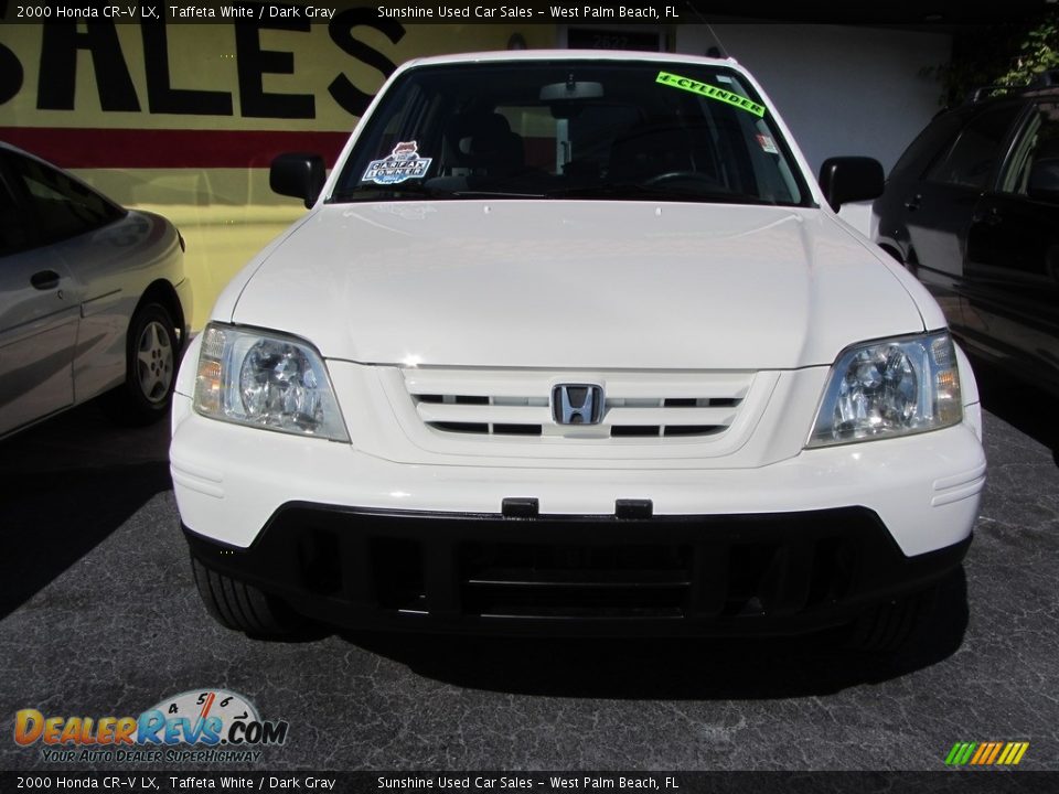2000 Honda CR-V LX Taffeta White / Dark Gray Photo #4