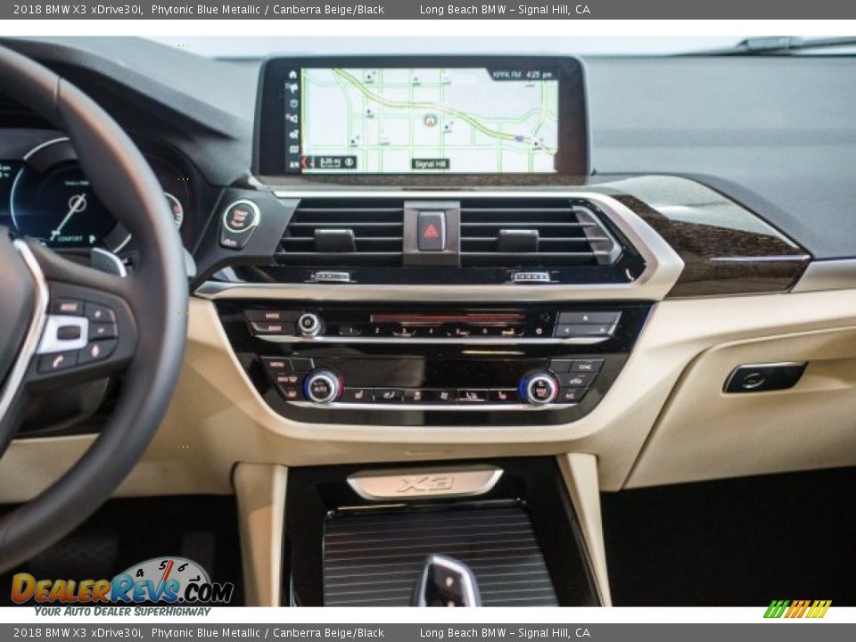 2018 BMW X3 xDrive30i Phytonic Blue Metallic / Canberra Beige/Black Photo #5