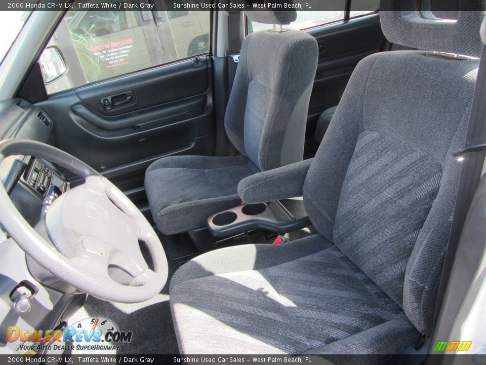 2000 Honda CR-V LX Taffeta White / Dark Gray Photo #11