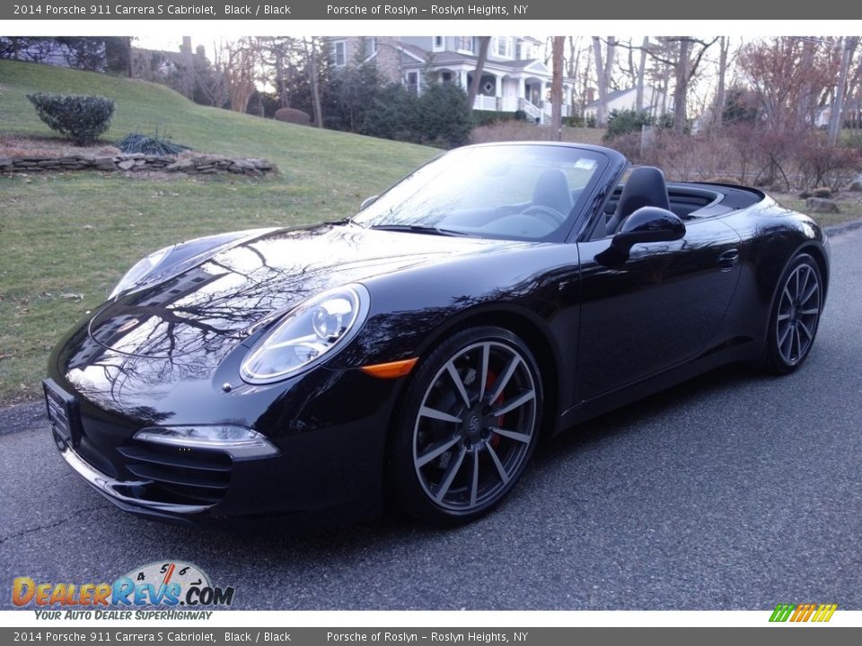 2014 Porsche 911 Carrera S Cabriolet Black / Black Photo #1