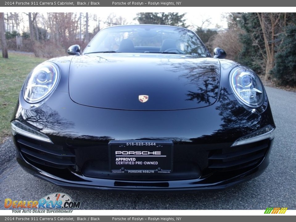 2014 Porsche 911 Carrera S Cabriolet Black / Black Photo #2