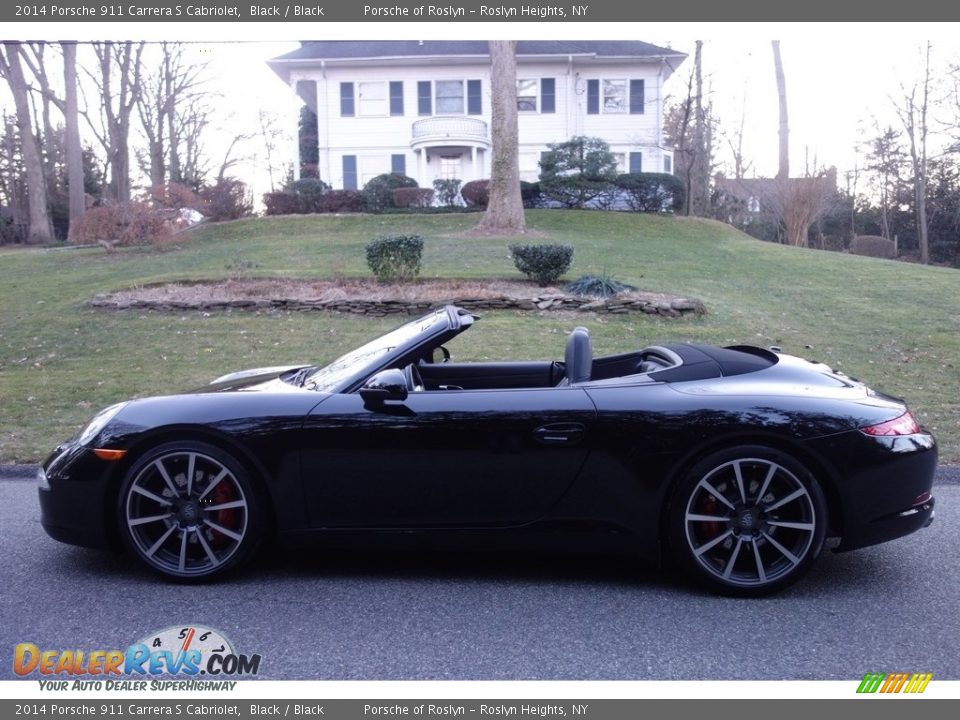 2014 Porsche 911 Carrera S Cabriolet Black / Black Photo #3