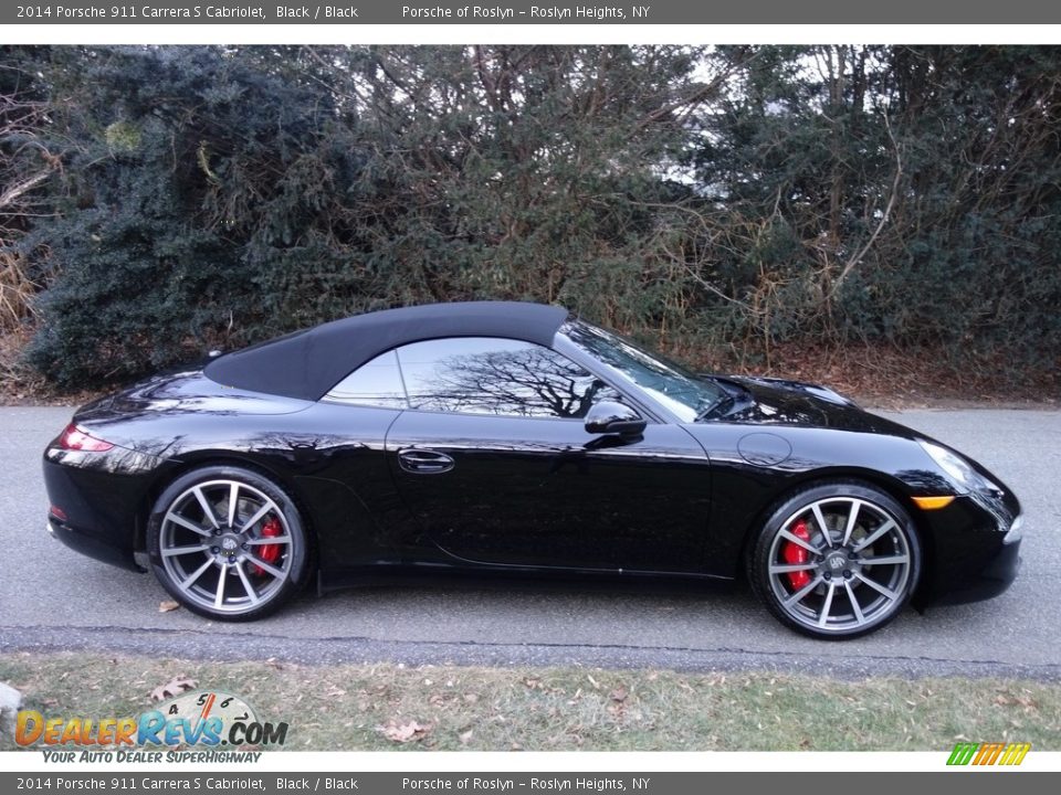 2014 Porsche 911 Carrera S Cabriolet Black / Black Photo #7