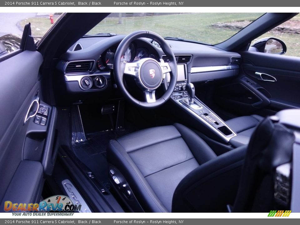 2014 Porsche 911 Carrera S Cabriolet Black / Black Photo #10