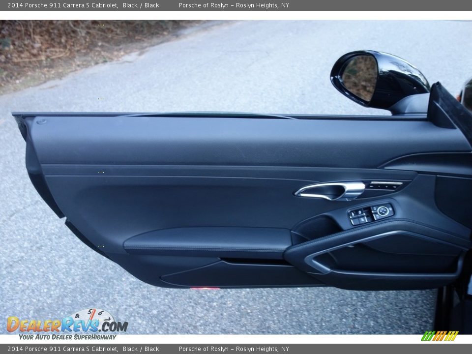 2014 Porsche 911 Carrera S Cabriolet Black / Black Photo #11