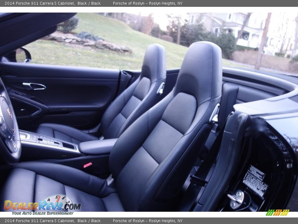 2014 Porsche 911 Carrera S Cabriolet Black / Black Photo #13