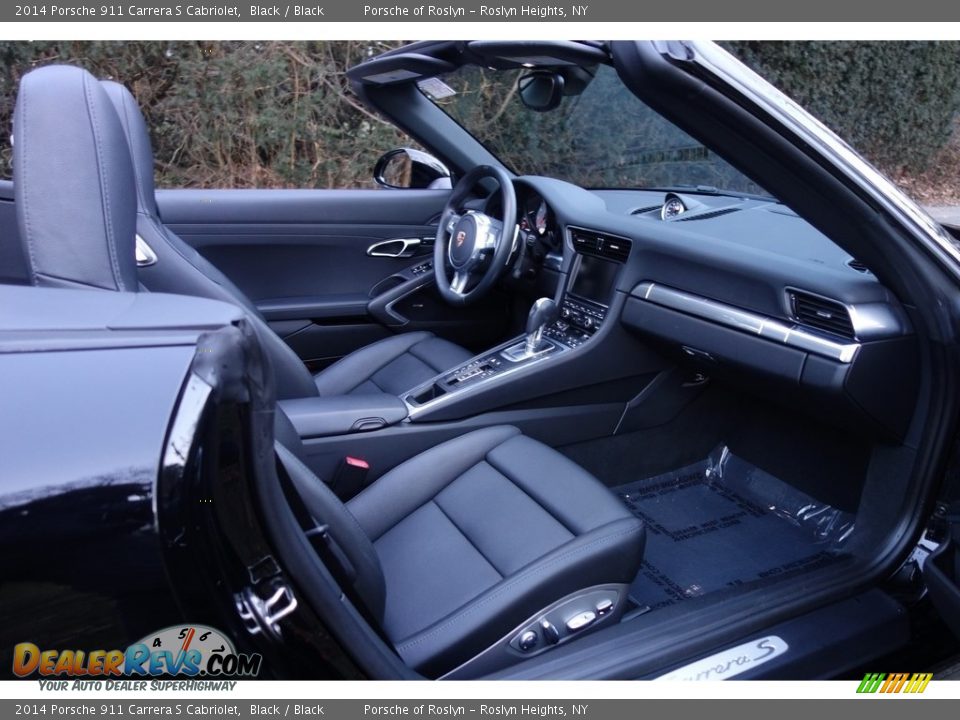 2014 Porsche 911 Carrera S Cabriolet Black / Black Photo #14