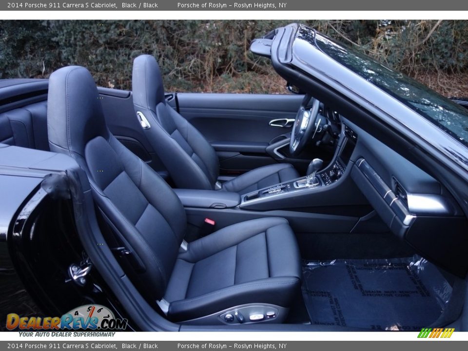 2014 Porsche 911 Carrera S Cabriolet Black / Black Photo #17