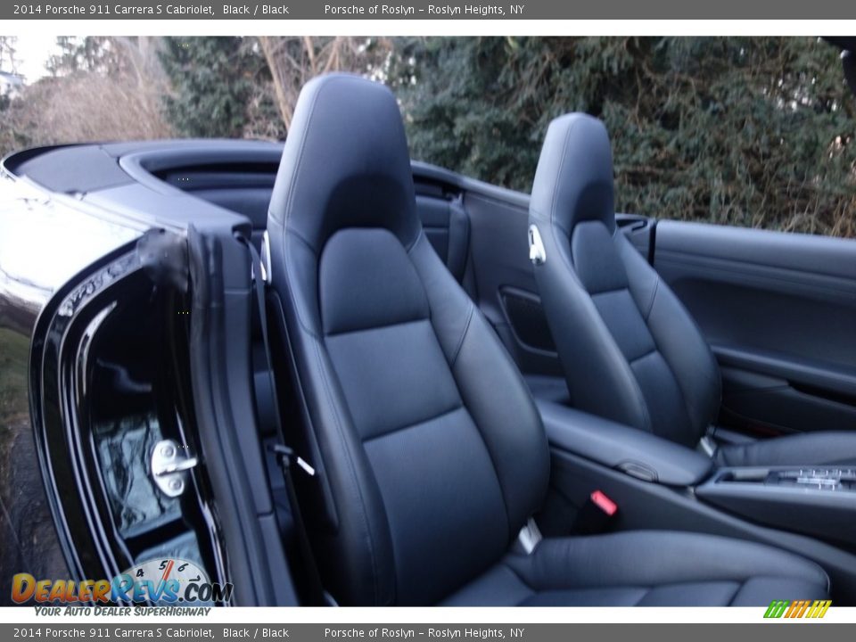 2014 Porsche 911 Carrera S Cabriolet Black / Black Photo #18
