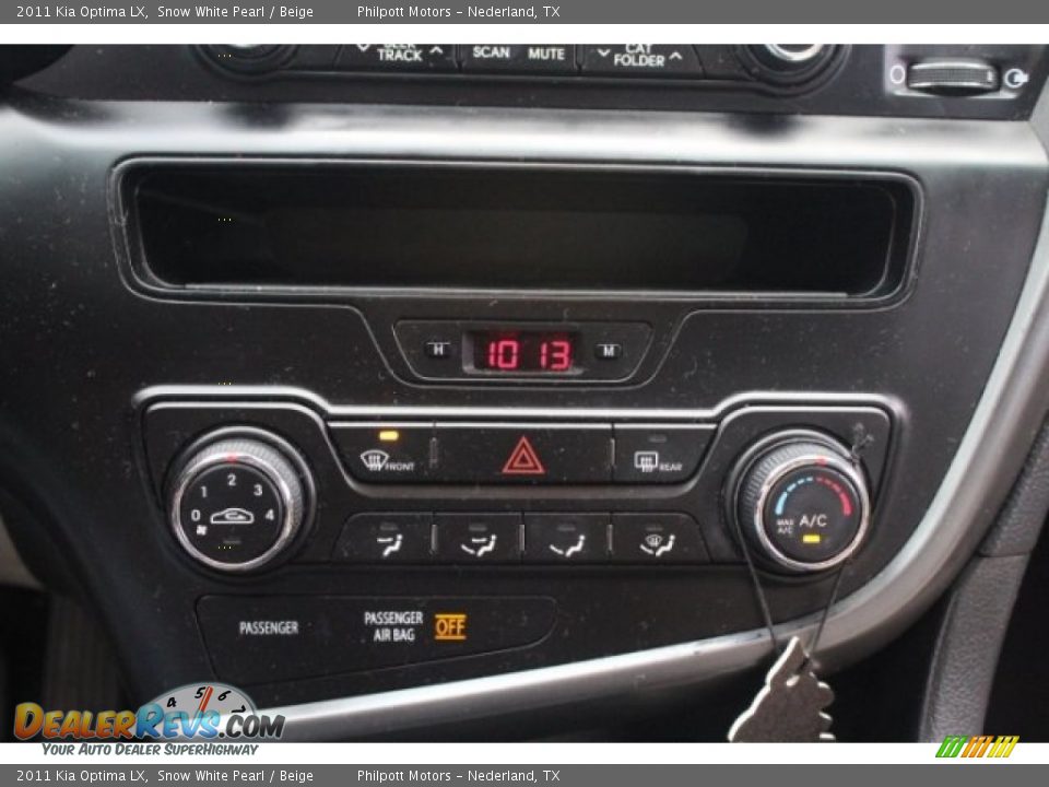 2011 Kia Optima LX Snow White Pearl / Beige Photo #18