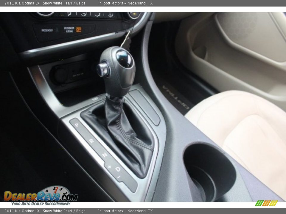 2011 Kia Optima LX Snow White Pearl / Beige Photo #19