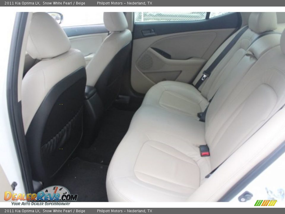 2011 Kia Optima LX Snow White Pearl / Beige Photo #23