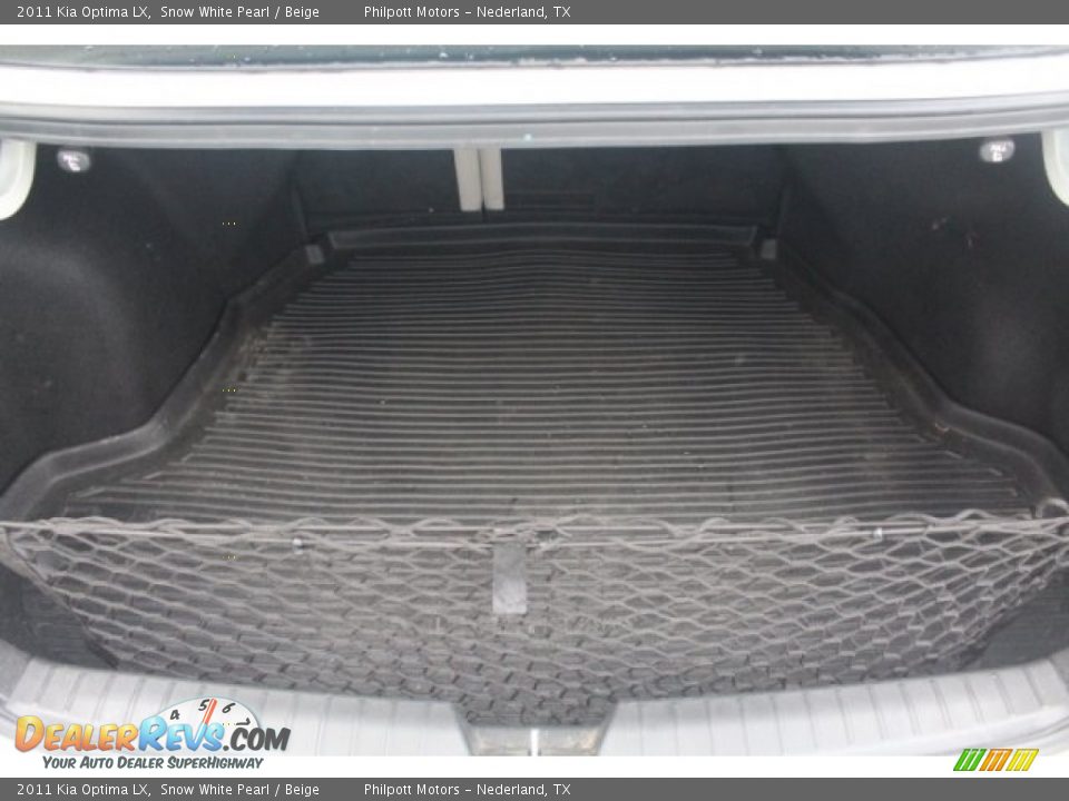 2011 Kia Optima LX Snow White Pearl / Beige Photo #26