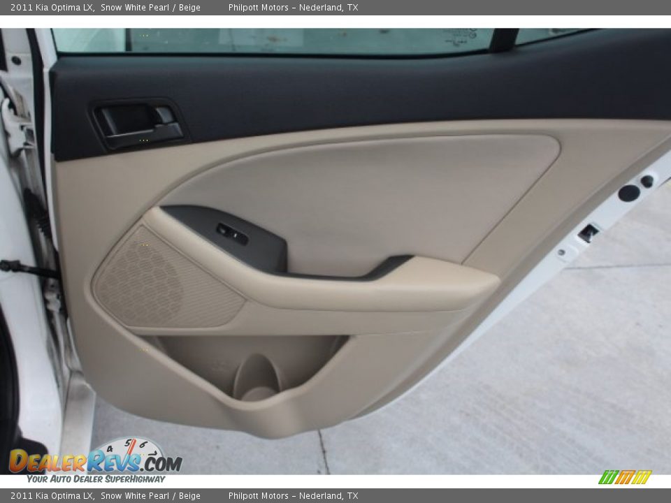 2011 Kia Optima LX Snow White Pearl / Beige Photo #27