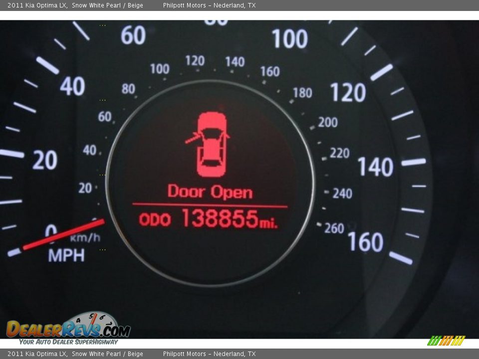 2011 Kia Optima LX Snow White Pearl / Beige Photo #33
