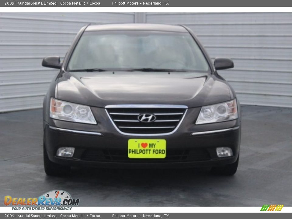 2009 Hyundai Sonata Limited Cocoa Metallic / Cocoa Photo #2