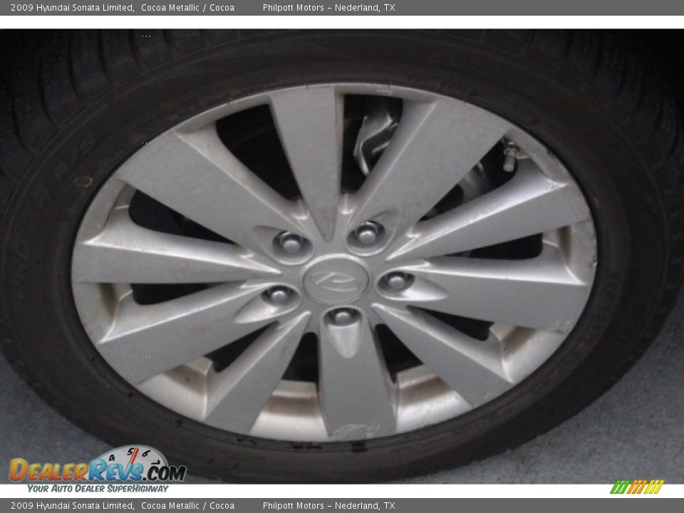 2009 Hyundai Sonata Limited Cocoa Metallic / Cocoa Photo #4