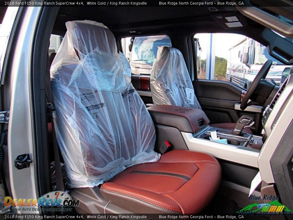 2018 Ford F150 King Ranch SuperCrew 4x4 White Gold / King Ranch Kingsville Photo #11