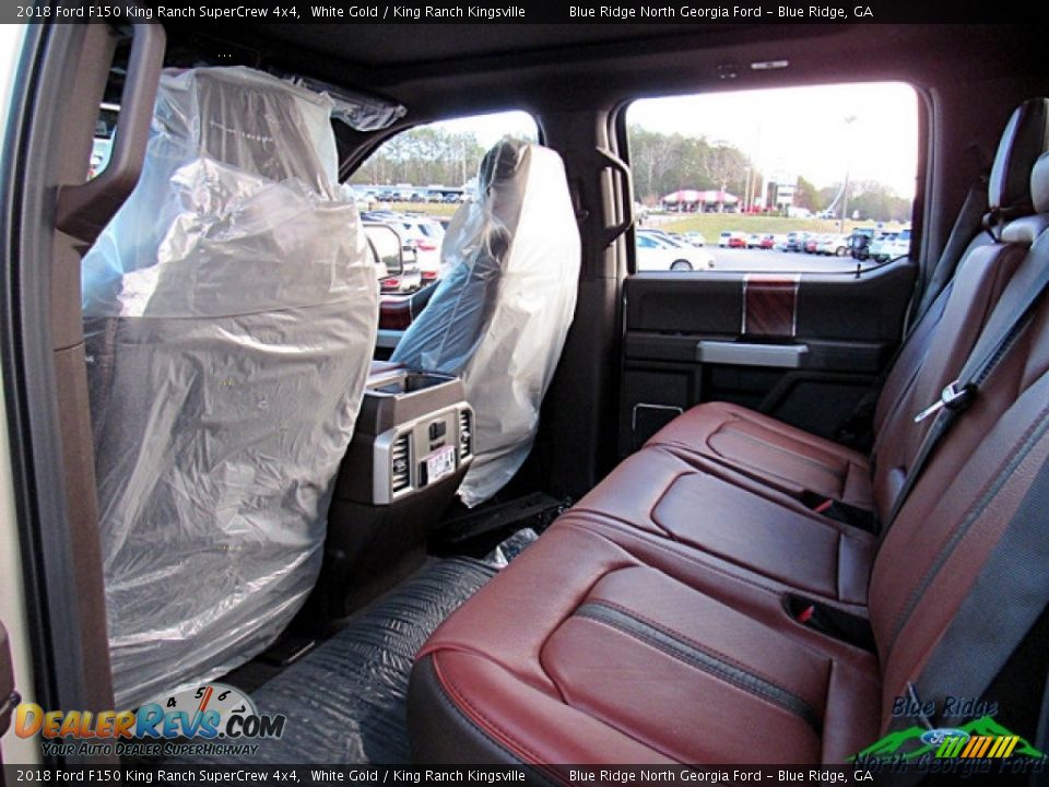 2018 Ford F150 King Ranch SuperCrew 4x4 White Gold / King Ranch Kingsville Photo #12