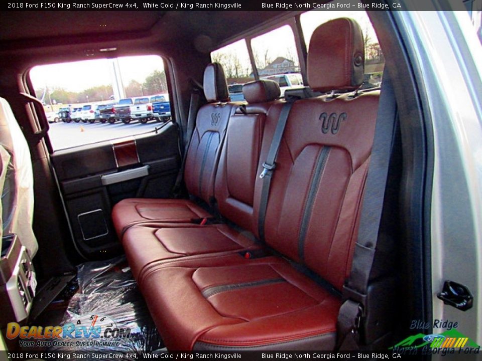 2018 Ford F150 King Ranch SuperCrew 4x4 White Gold / King Ranch Kingsville Photo #13